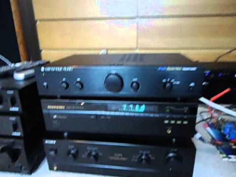 CAMBRIDGE AUDIO A1 MK3 SE BEING TESTED