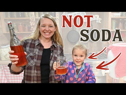 My Kids FAVORITE Healthy Summer Drink (EASY FLAVORED KOMBUCHA)
