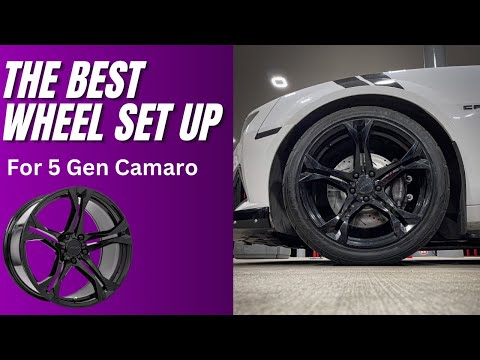 Installing New Wheels on My 5th Gen Camaro! (1le wheels)