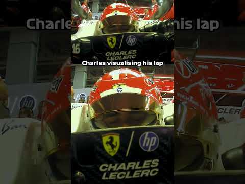 Watch: Leclerc's Garage Mental Rehearsal Before Q3 Pole Run