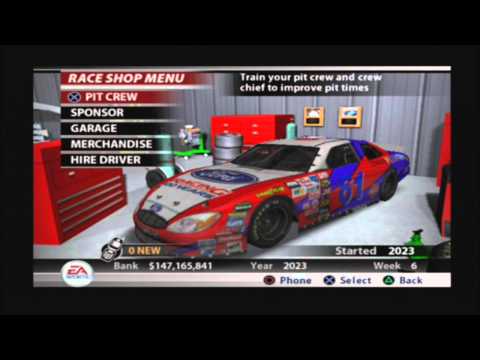 NASCAR Thunder 2005 : Chase for the Cup Playstation 2