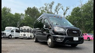 WAYTOGO Van Rentals Chicago. 15 Passengers Ford Transit Luxury Limo Va