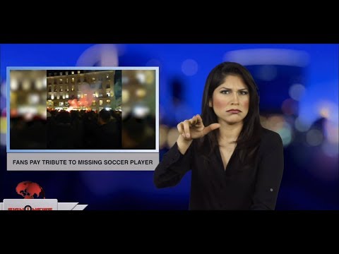 Fans pay tribute to missing soccer player (ASL - 1.23.19)