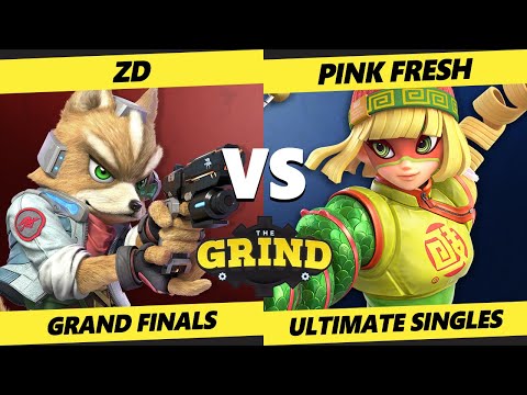 The Grind 179 GRAND FINALS - ZD (Fox) Vs. Pink Fresh [L] (Min Min) Smash Ultimate - SSBU