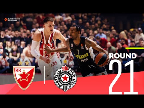 Partizan  wins a thrilling Serbian derby!  | Round 21, Highlights | Turkish Airlines EuroLeague