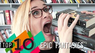 Top 10 Epic Fantasies | Throne of Glass, Shadow and Bone &amp; More! | Epic Reads