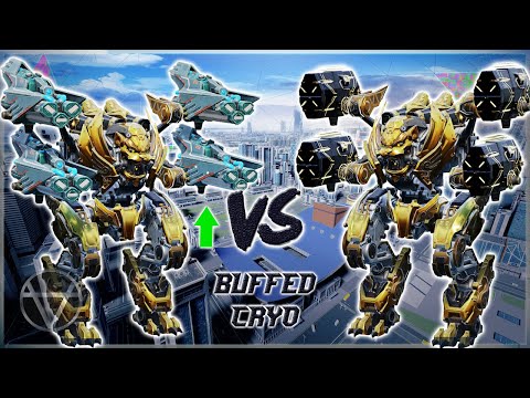 [WR] 🔥 Cryo (buff) VS Orkan UE – Mk3 Comparison | War Robots