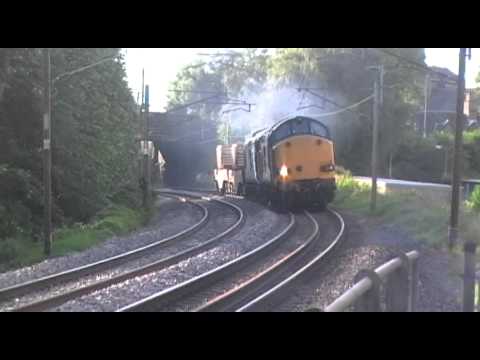 DRS 37607/37611 6k73 flasks 29/6/11 MEGA THRASH.