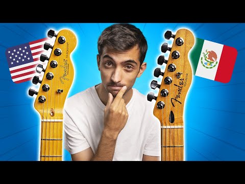 Fender USA vs MEXICO: chi fa la migliore TELECASTER? 🎸