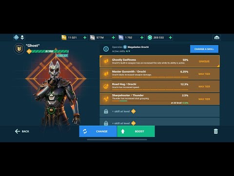 War Robots Hangar Update - Upgrading my Legendary Pilots