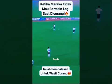 inilah pembalasan untuk wasit curang🤬 #football #shortvideo #fifa #messi #viralvideo #realmadrid