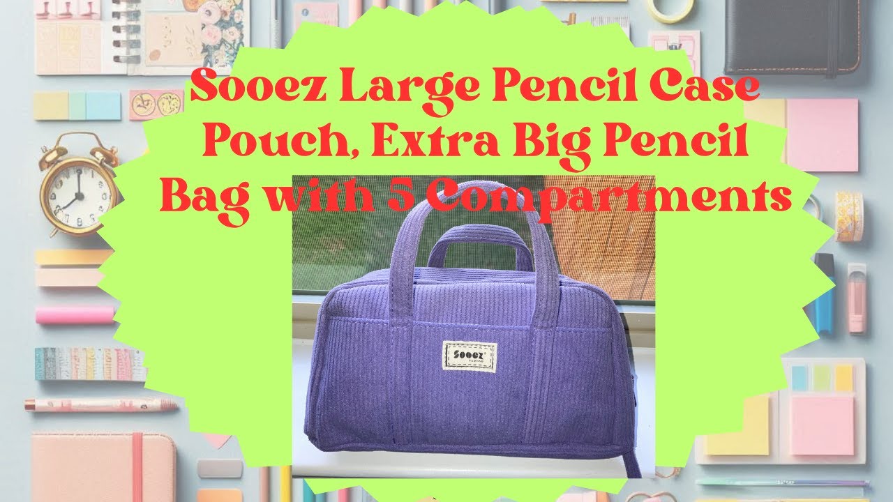 “This Pencil Case Is Huge… But Can It Handle My Emotional Receipts?#planneraccessories