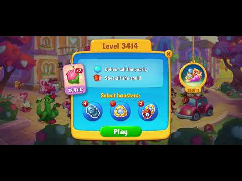 Fishdom Win Strikes Super Hard Level 3411 - Hard Level 3415