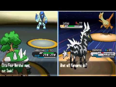 Let's Play Pokémon Blaze Black 2 and Volt White 2 Co-Op Splitscreen:Episode 55