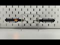 LED dynamické smerovky - s brzdovým svetlom pre motocykle (100x29x26mm) - Video Youtube