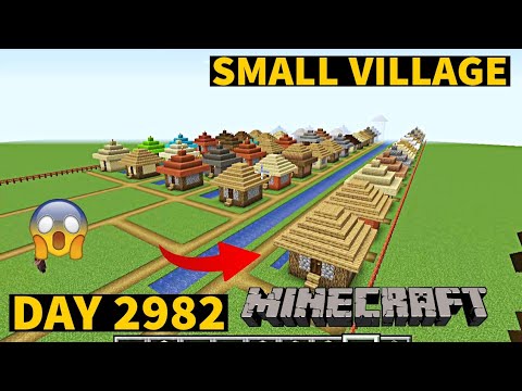 Insane Minecraft village build in just 2023 days