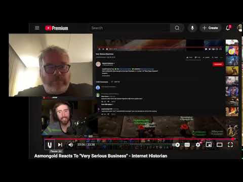 Nick Carter Reacts to "Asmongold Reacts To "Very Serious Business" - Internet Historian"