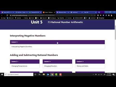 Open Up Resources Intro - 7th Grade