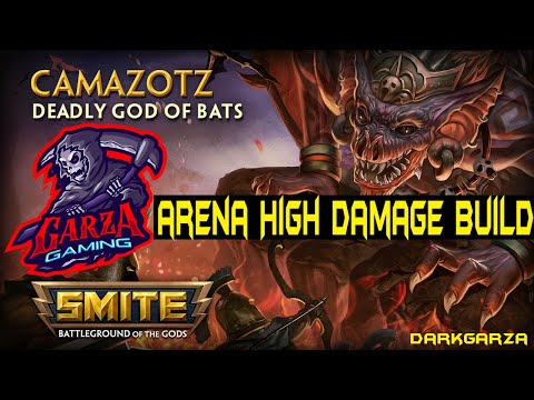 Smite Arena 2020 Camazotz High Damage Build | Smite Arena Season 7 Camazotz Damage Build