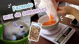 Como faço o mix dos meu roedores - HAMSTER E GERBIL