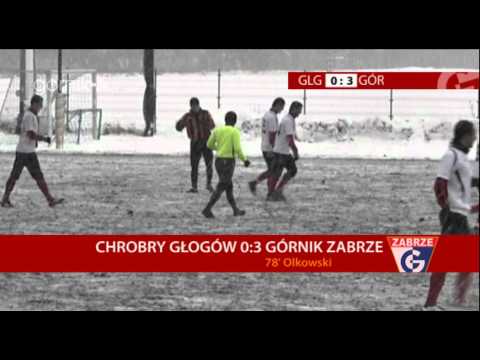 Sparing: Chrobry Głogów 0:5 Górnik Zabrze