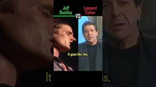 JEFF BUCKLEY vs LEONARD COHEN - Hallelujah - #shorts #versus #music