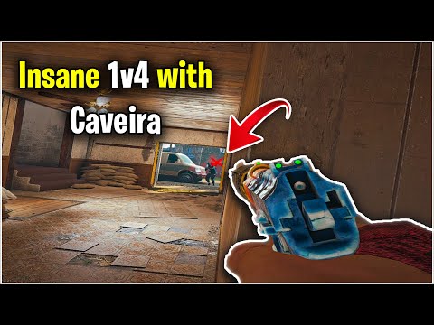 Insane 1v4 with CAVEIRA - | Caveira Gameplay | Rainbow Six Siege