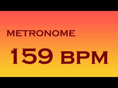 METRONOME 159 BPM 4K