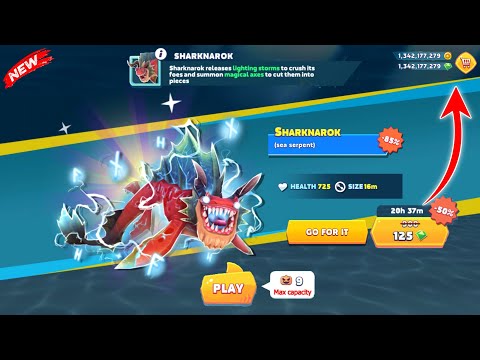 Got New Shark 85% OFF + All King of The SharkNarok Movie & Trailer - Hungry Shark Evolution