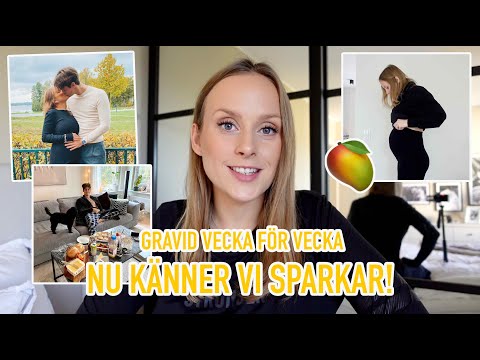 Gravid vecka 19 | Helgvlogg - Ny inredning, 50 års "fest", brunch & bebis sparkar!