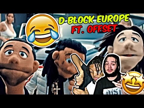THEY REALLY USED PUPPETS 😭🔥 | D BLOCK EUROPE (YOUNG ADZ X DIRTBIKE LB) X OFFSET - RICH (REACTION)