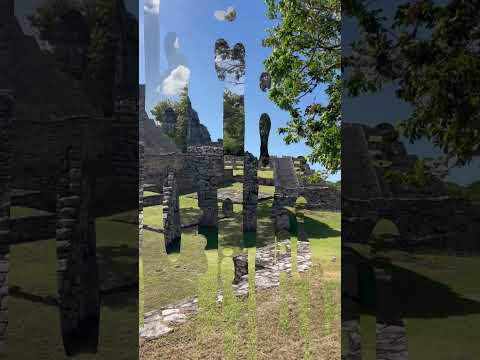 Mayapan Ruinas arqueológicas cerca de Mérida, Yucatán