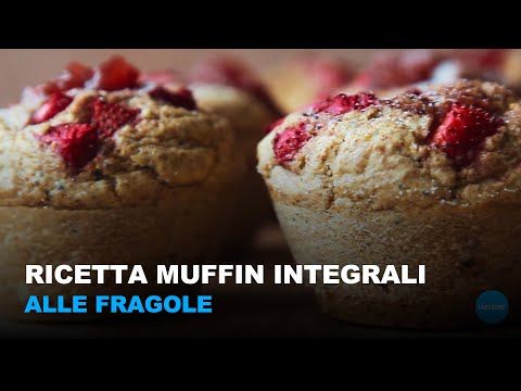 Ricetta per deliziosi Muffin integrali alle fragole🍓