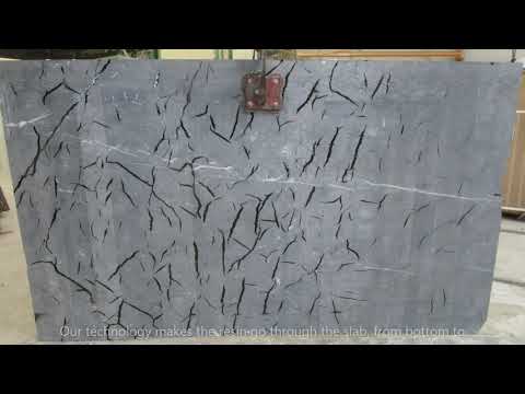 Black Nero Marquina marble repair - fast quality resin process | Xilex for Stone