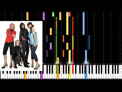Never Ever - All Saints piano tutorial