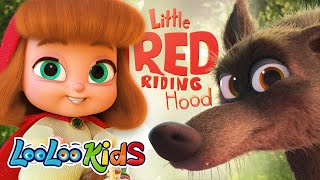 🐺✨ Little Red Riding Hood | Stories for Kids &amp; Fairy Tales 📖🌟 | LooLoo Kids