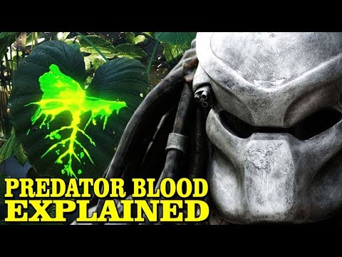 PREDATOR: BLOOD EXPLAINED - WHY DOES IT GLOW GREEN? FACTS ABOUT YAUTJA BLOOD Video