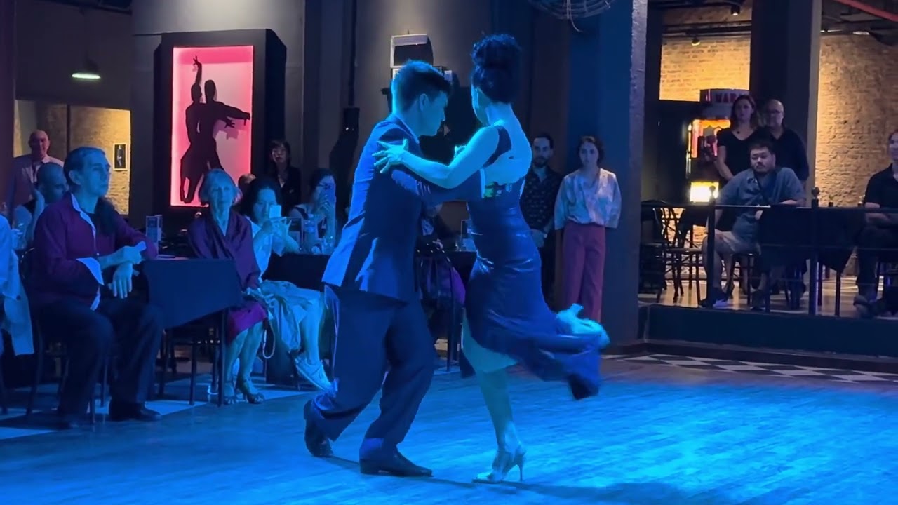 Angela Melendez & David Mateu, Tango Triste at Milonga Parakultural. 12/26/2023