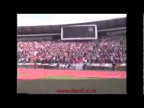 Crvena zvezda - Partizan 2:1 (114. derbi) Grobari 02.04.2000.