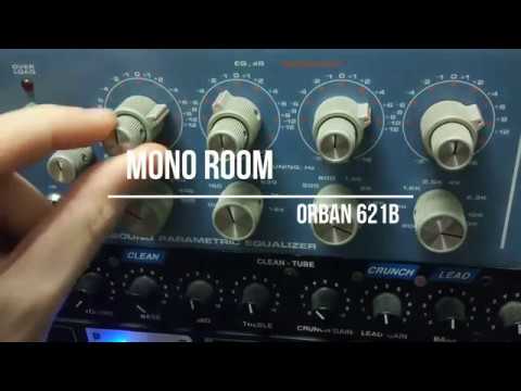 Orban 621B Dual Channel 4-Band Parametric Equalizer 1980s - Blue image 8