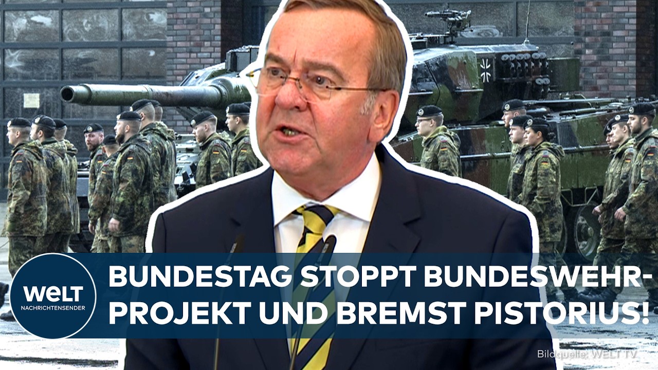 DEUTSCHLAND: Streit um Bundeswehr-Ausgaben! Bundestag bremst Pistorius erneut aus – Kritik wächst