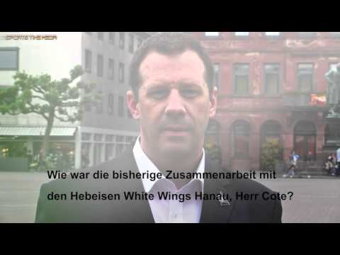 2015   Hebeisen White Wings Hanau Interview mit Sebastian Bartholomäus und Simon Cote