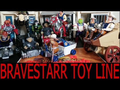 RETRO-WED: BRAVESTARR THE ENTIRE VINTAGE TOY LINE AND WE NEED MORE!