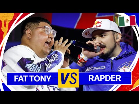 FAT TONY vs RAPDER -  Final | Red Bull México 2025