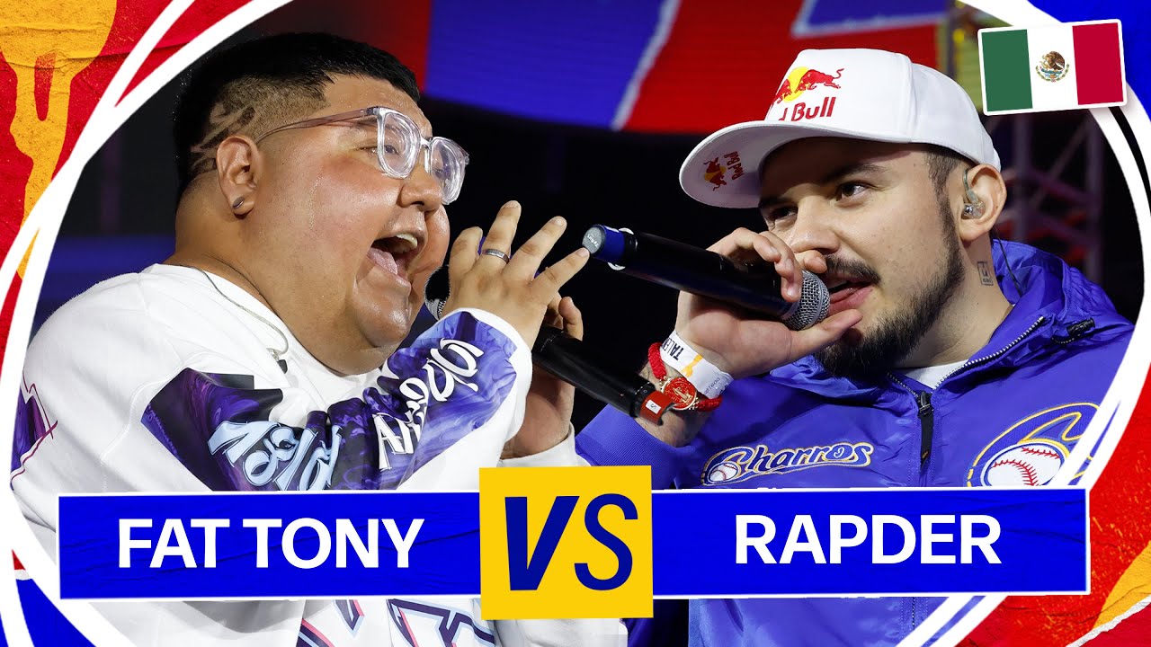 FAT TONY vs RAPDER -  Final | Red Bull México 2025