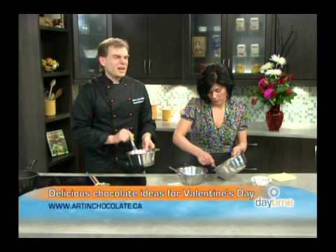 Warren Laine-Naida Romantic Chocolate Ideas on Rogers Daytime with Ken & Sabrina