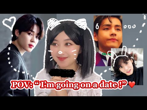 Jimin was happy for her new date 💕[Pov] 