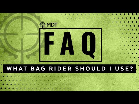 MDT FAQ - Which bag rider do I use?