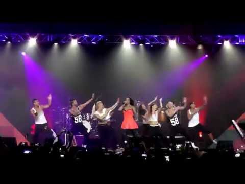 Francesca Maria live at the 2014 Zumba Convention in Orlando