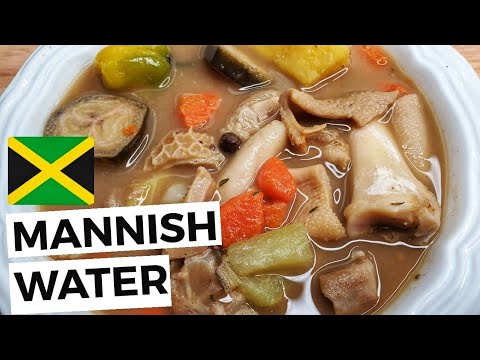 Jamaican Goat Soup |  How to make mannish water | Goat head soup